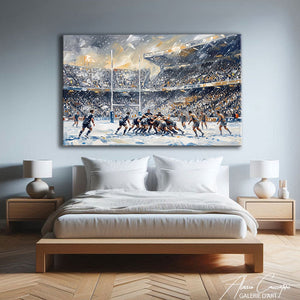 Toile Sur Le Rugby
