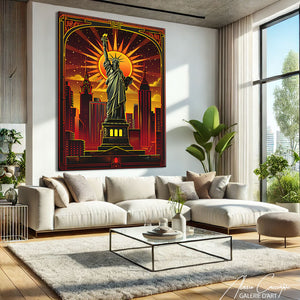 Tableau Art Déco Moderne