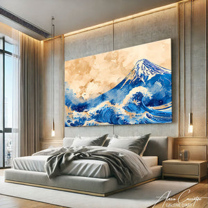 TABLEAU DE MONTAGNE ANCIEN Alessio Cacciatore