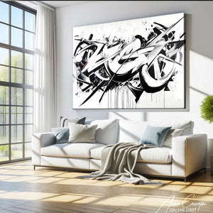 TABLEAU STREET ART MODERNE