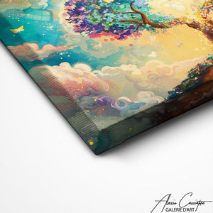 TABLEAU ARBRE DE VIE COEUR Alessio Cacciatore