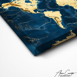 TABLEAU MAPPE MONDE Alessio Cacciatore