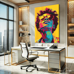 Peinture Graffiti sur Toile