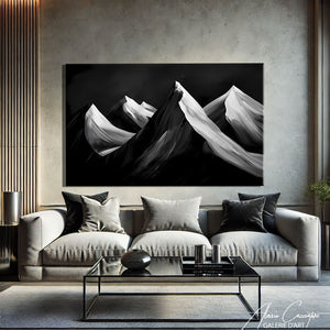 Tableau Montagne Moderne