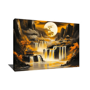 TABLEAU CASCADES DORÉES