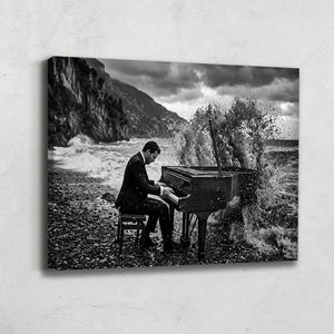 Tableau Musique Noir Et Blanc