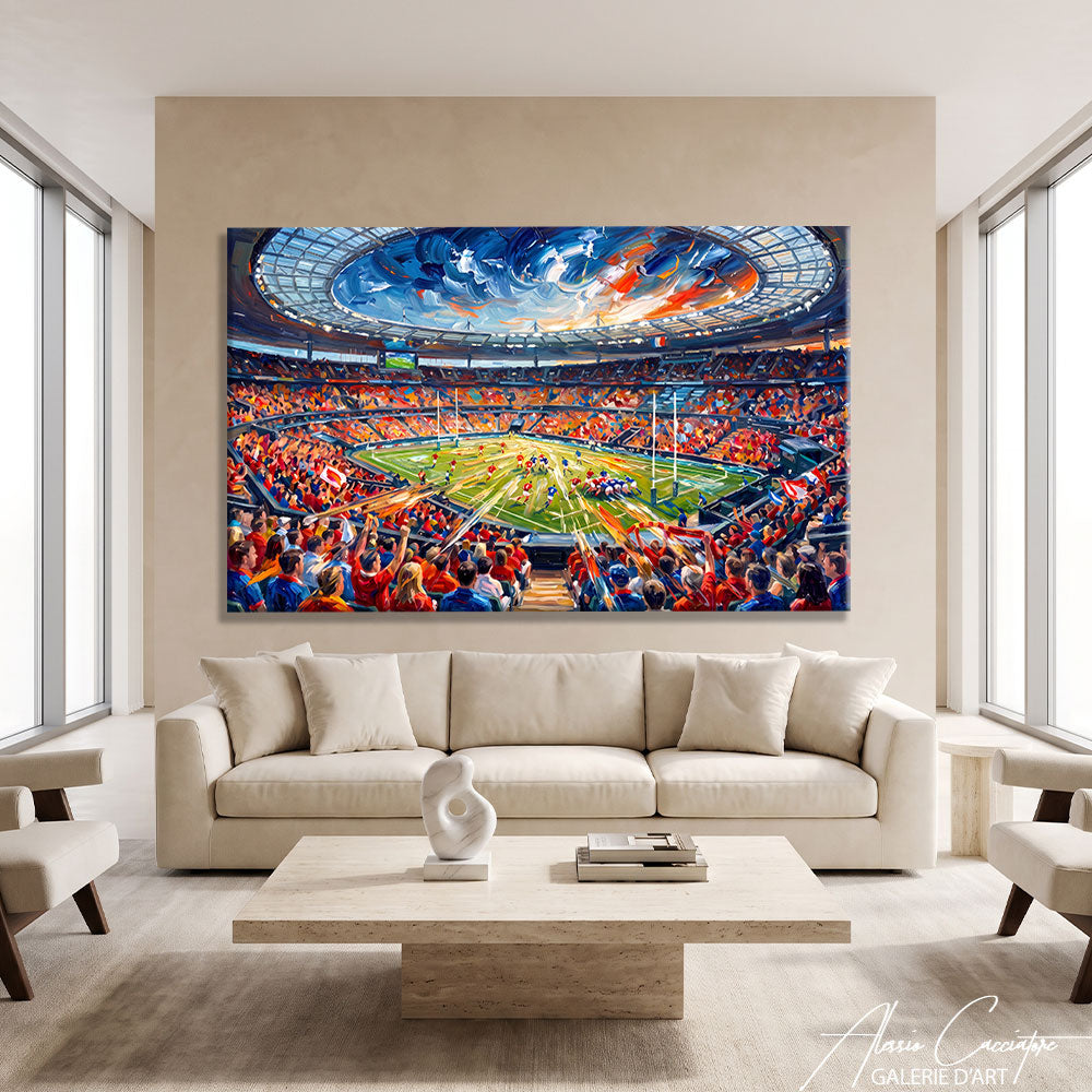 Peinture De Rugby
