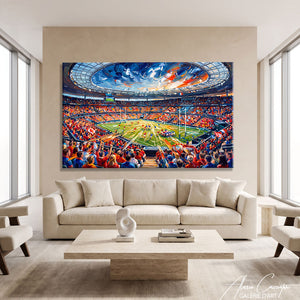Peinture De Rugby