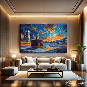 Tableau Mecque Peinture