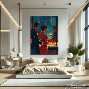 Toile Art Déco Art Abstrait