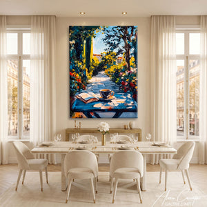 tableau jardin
