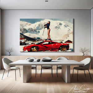 TABLEAU SKI TENDANCE AlessioCacciatore