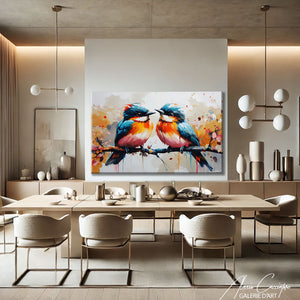 Tableau Oiseau de Feu