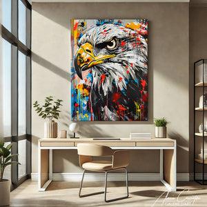 Grand Tableau Salon Moderne