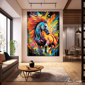 TABLEAU CHEVAL PHOTO