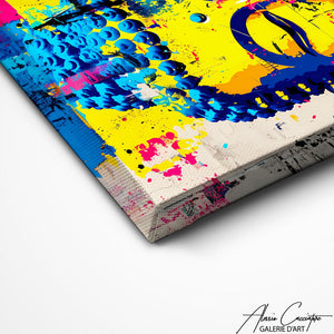 TABLEAU POP ART BOUDDHA Alessio Cacciatore