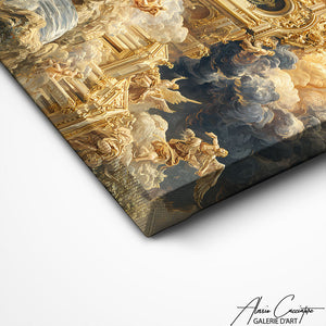 TABLEAU ANCIEN CELESTE AlessioCacciatore