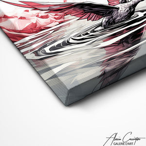 TABLEAU GRUE JAPONAISE Alessio Cacciatore