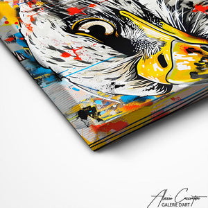 TABLEAU AIGLE ABSTRAIT AlessioCacciatore