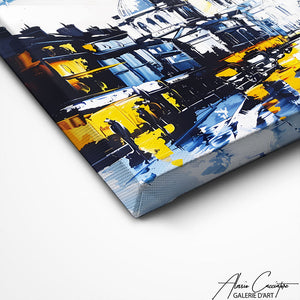 TABLEAU PARIS ABSTRAIT Alessio Cacciatore