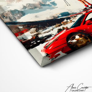 TABLEAU SKI TENDANCE AlessioCacciatore