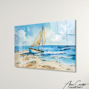 TABLEAU BATEAU BORD DE MER Alessio Cacciatore
