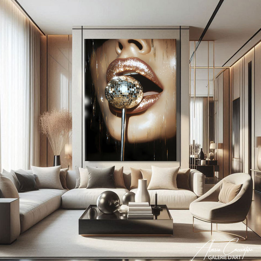 TABLEAU MURAL ORIGINAL – mise en situation