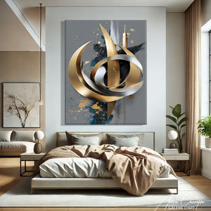 Tableau Abstrait Moderne