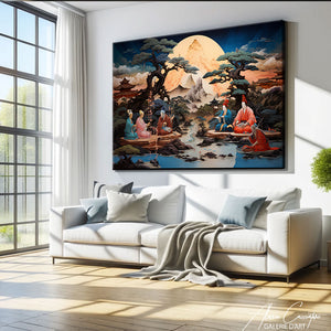 tableau japonais design