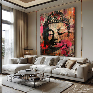 Peinture Visage Bouddha