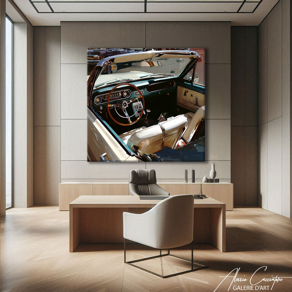 Tableau Carre Vintage