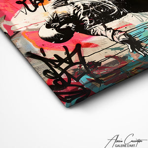 TABLEAU SKATER STREET ART Alessio Cacciatore