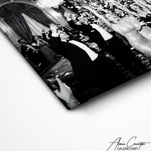 TABLEAU NOIR ET BLANC CASINO Alessio Cacciatore