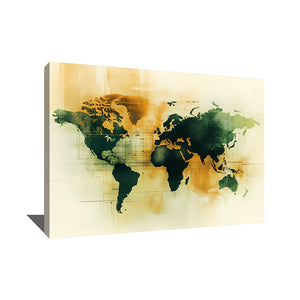 Tableau Carte Du Monde