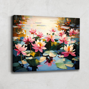 Tableau Fleur Lotus