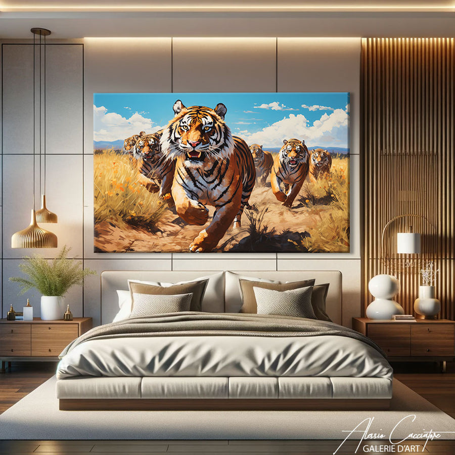 Tableau des Tigres – mise en situation