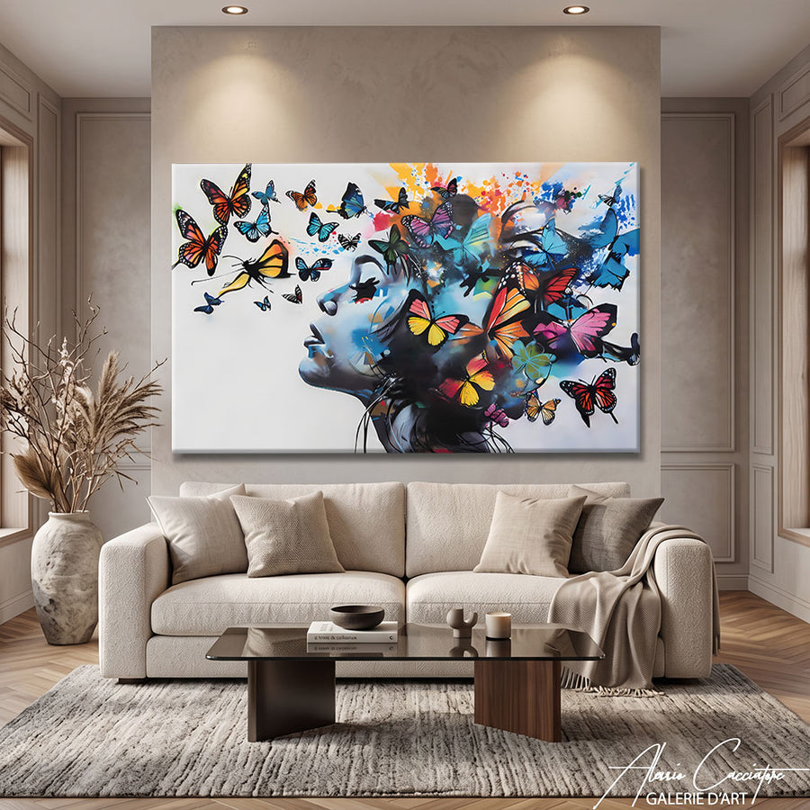 TABLEAU CONTEMPORAIN FEMME – mise en situation