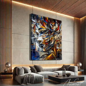 Tableau Contemporain Géométrique