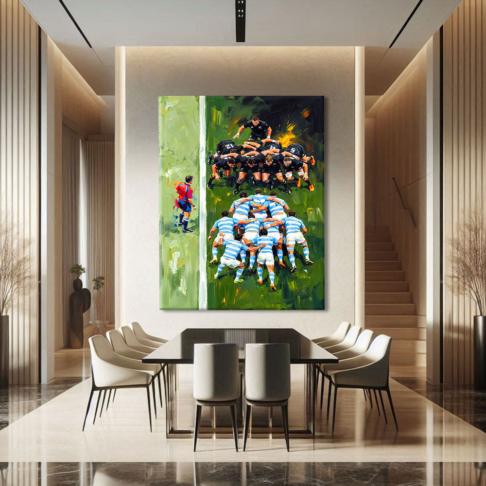 Affiche Equipe Rugby
