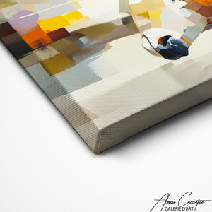 TABLEAU CERF ABSTRAIT AlessioCacciatore