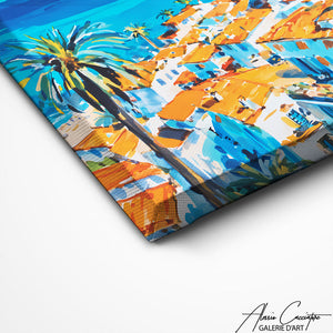 TABLEAU PAYSAGE CÔTE D'AZUR Alessio Cacciatore