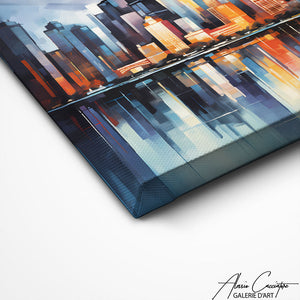 TABLEAU CHICAGO COLORÉ Alessio Cacciatore