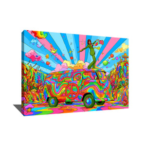 Tableau Hippie Moderne