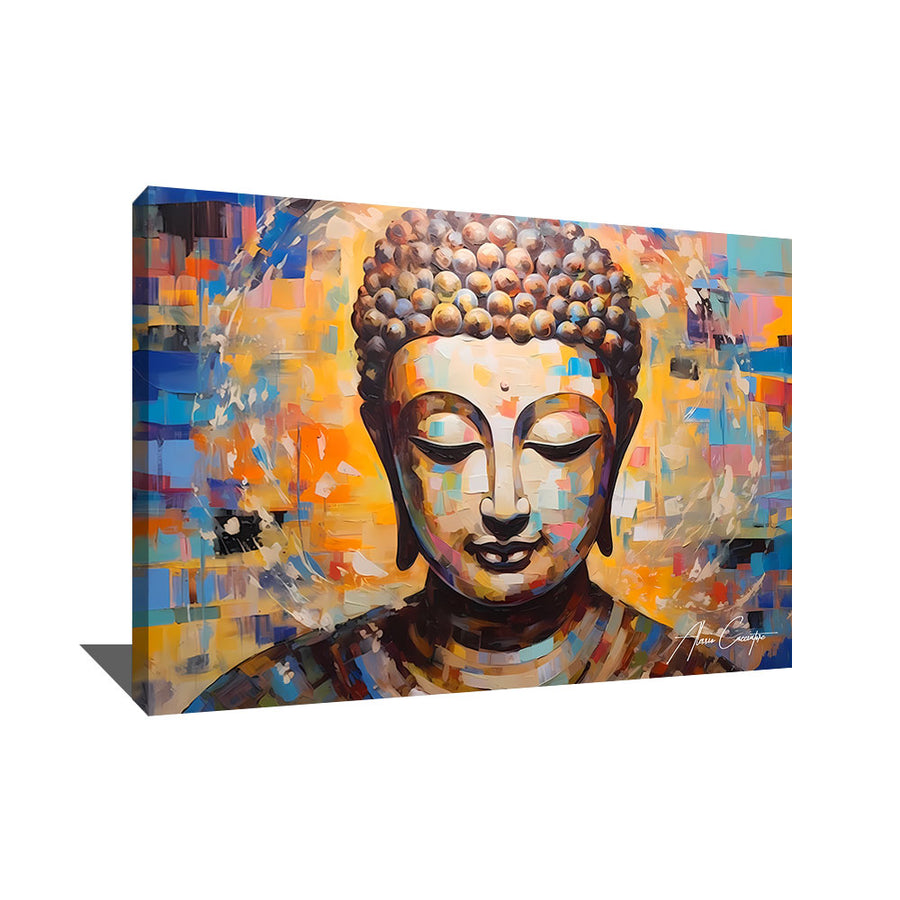 tableau bouddha