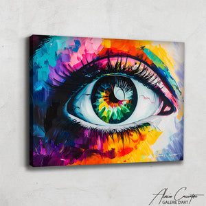 Tableau Oeil Femme