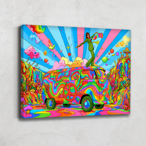Tableau Hippie Moderne