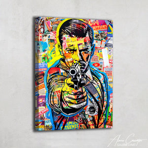 Tableau Portrait Pop Art