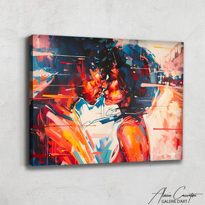 Tableau Amour Abstrait