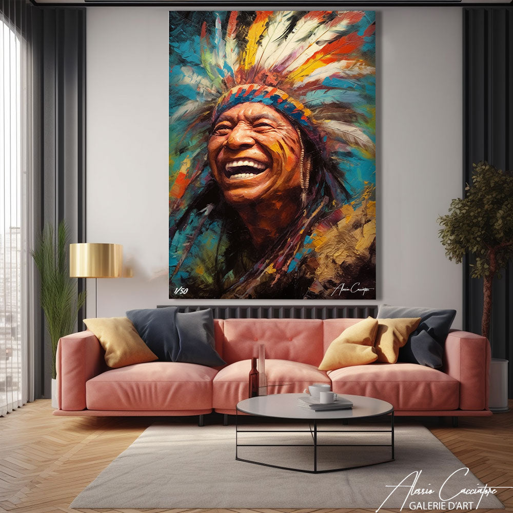 tableau déco indien