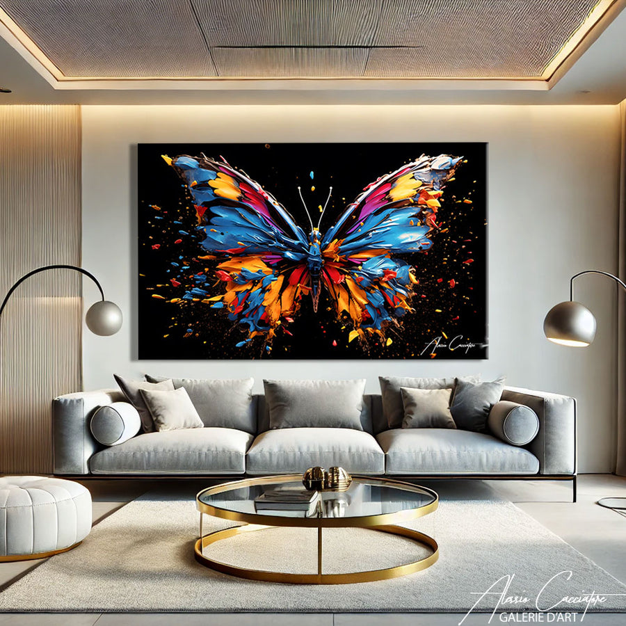 Tableau Ailes De Papillon – mise en situation